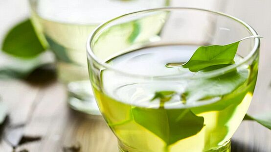 Grønn te er en ekstremt sunn drikk som konsumeres på det japanske kostholdet. 