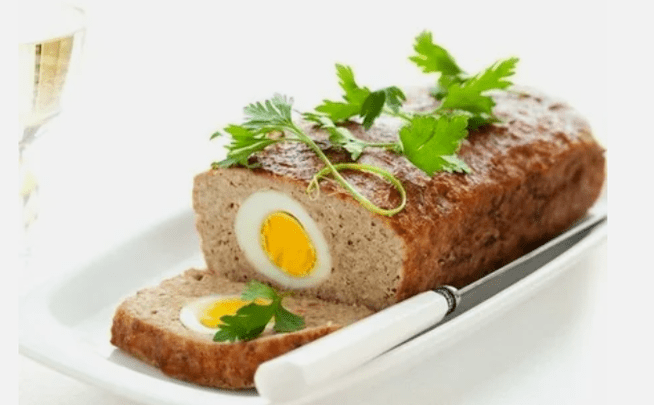 Kjøttrull med et egg på Ducans kosthold
