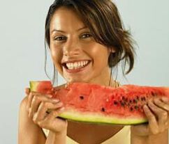 Hvordan gå ned i vekt på et vannmelon diett