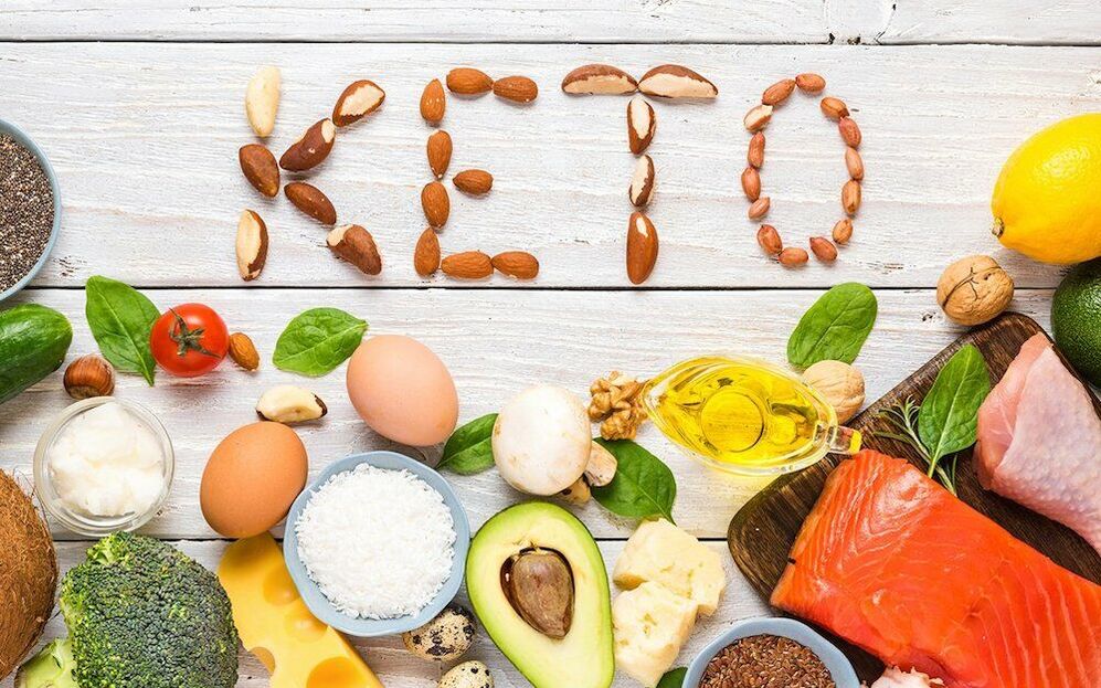 keto diett mat